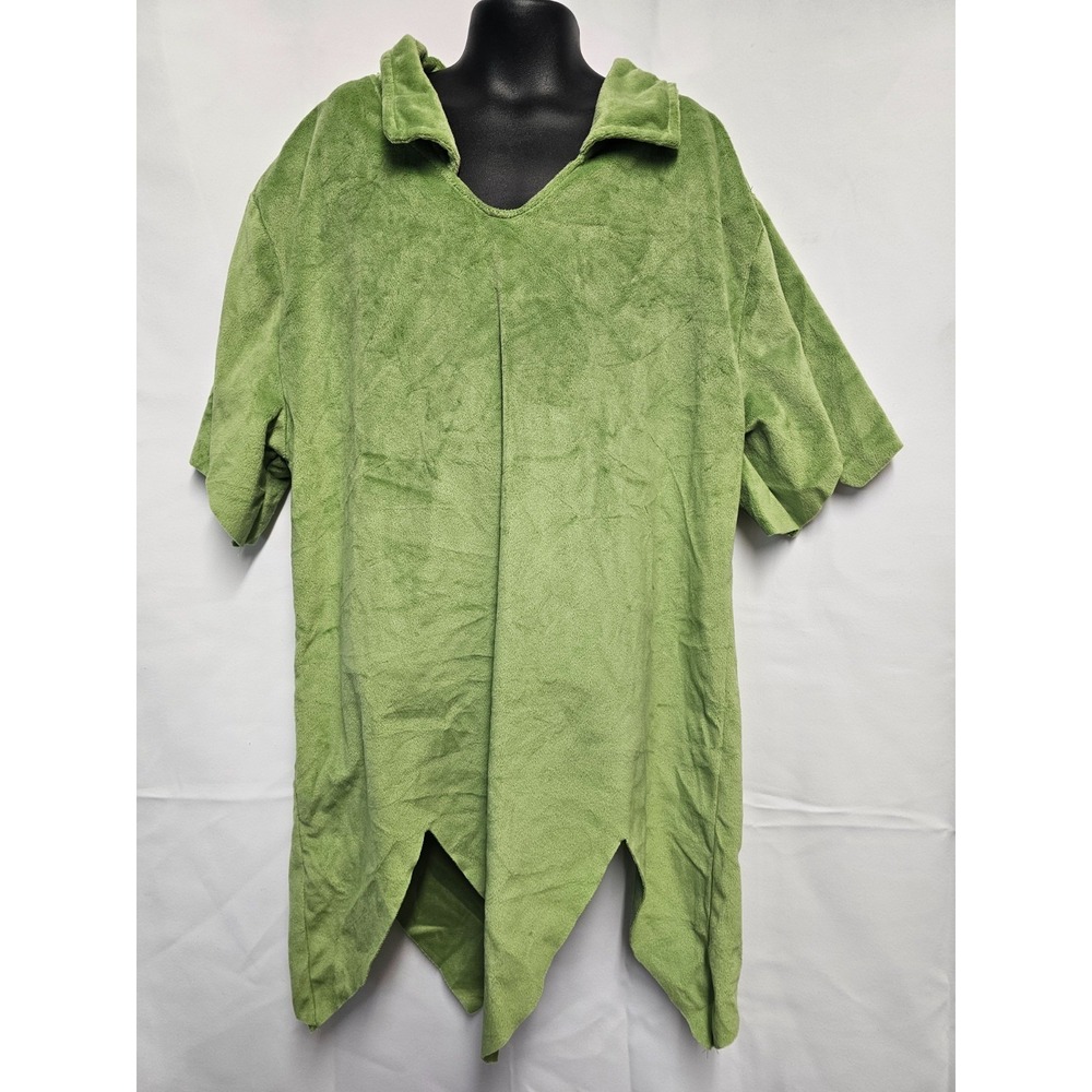 Disney by FUN Peter Pan costume tunic boot covers hat men's size small